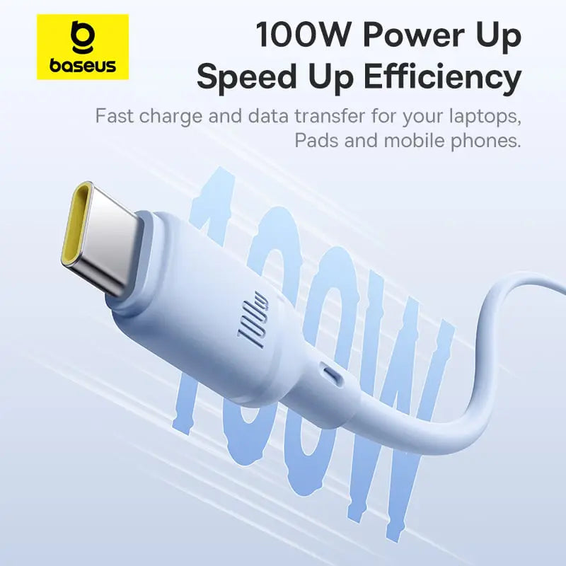 Baseus Silky Series Fast Charging Data Cable USB to Type-C 100W