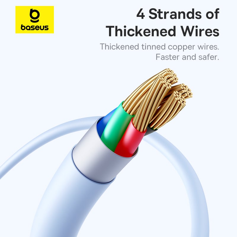 Baseus Silky Series Fast Charging Data Cable USB to Type-C 100W