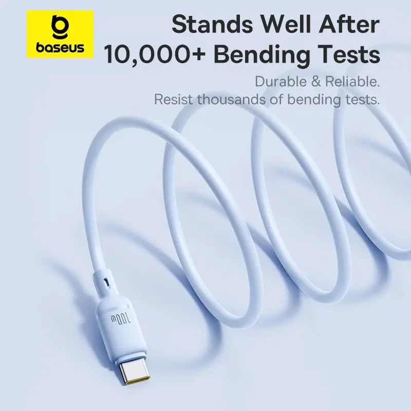 Baseus Silky Series Fast Charging Data Cable USB to Type-C 100W