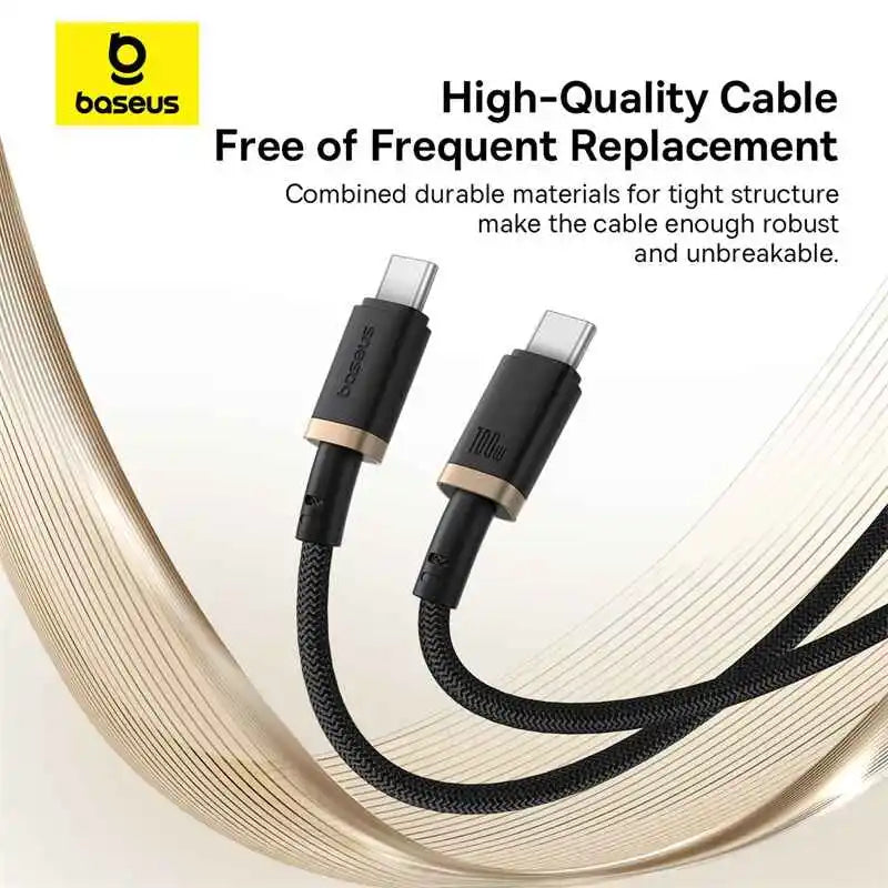 Baseus Dura Fast Charging Data Cable USB-C to USB-C 240W