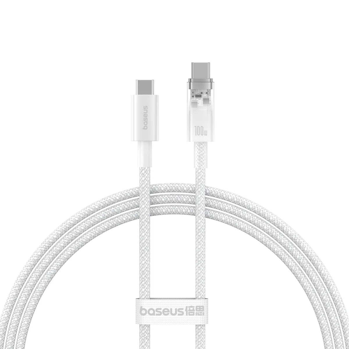 Baseus Explorer Series Fast Charging Cable with Smart Temperature Control Type-C to Type-C 100W
