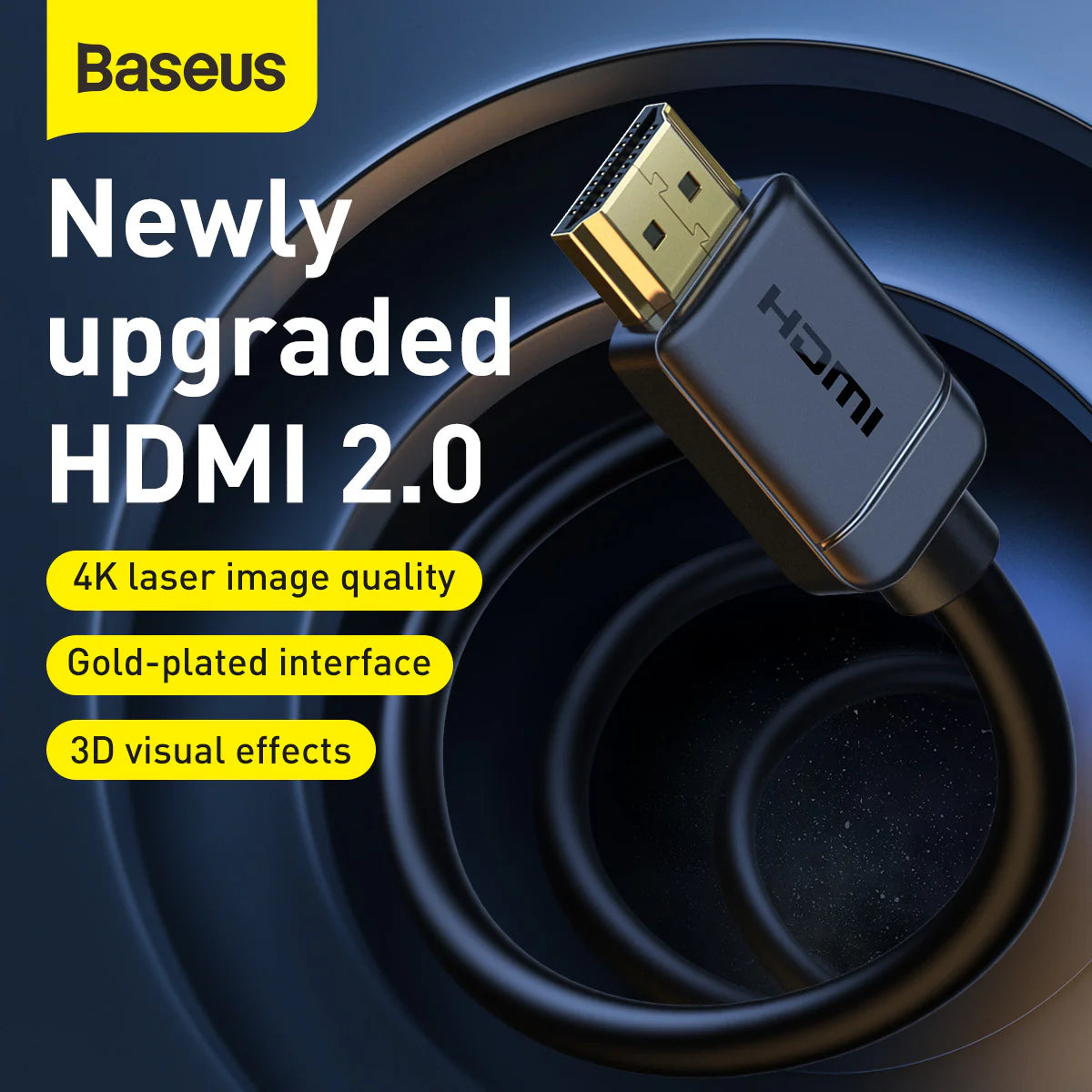 Baseus High Definition Series 4K HDMI To HDMI Cable