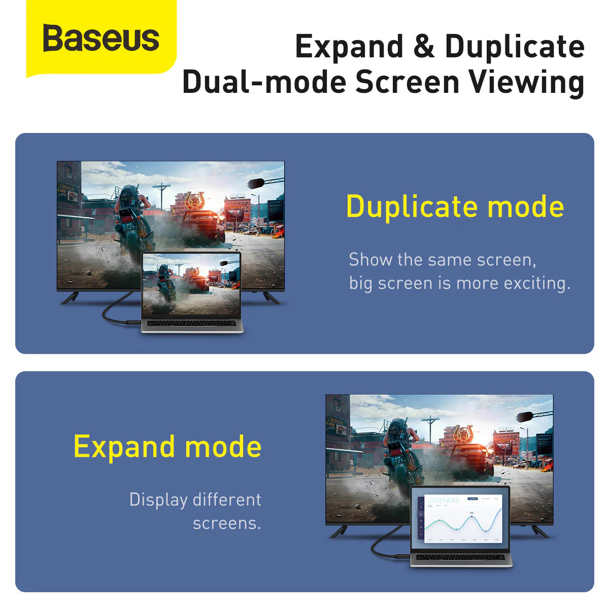 Baseus High Definition Series 4K HDMI To HDMI Cable