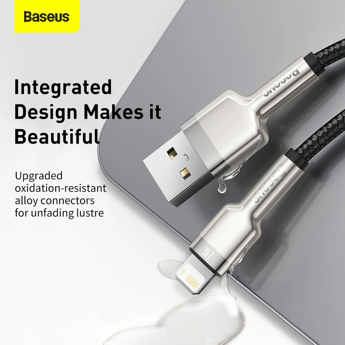 Baseus Cafule Series Metal Data Cable USB to IP 2.4A