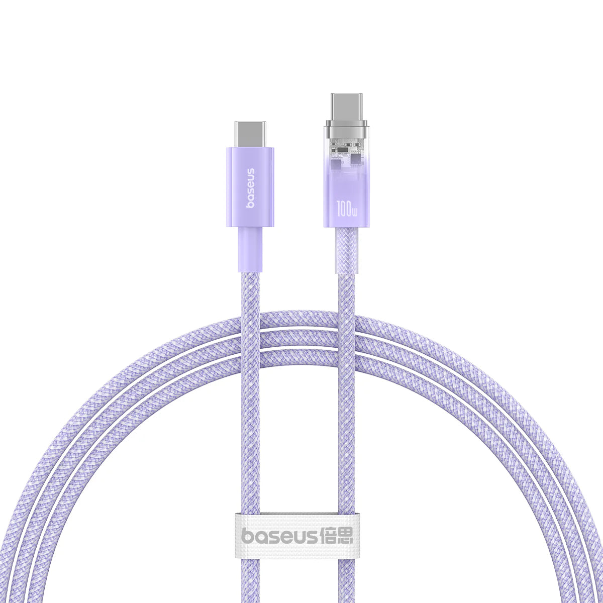 Baseus Explorer Series Fast Charging Cable with Smart Temperature Control Type-C to Type-C 100W