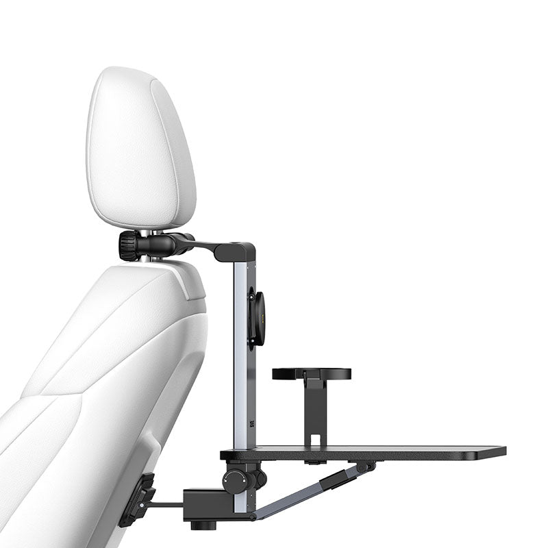 Baseus MagPro Series Versatile Car Mount for Backseat Headrest - Foldable Laptop Desk, 360° Rotatable Phone Holder, Adjustable, Easy Install