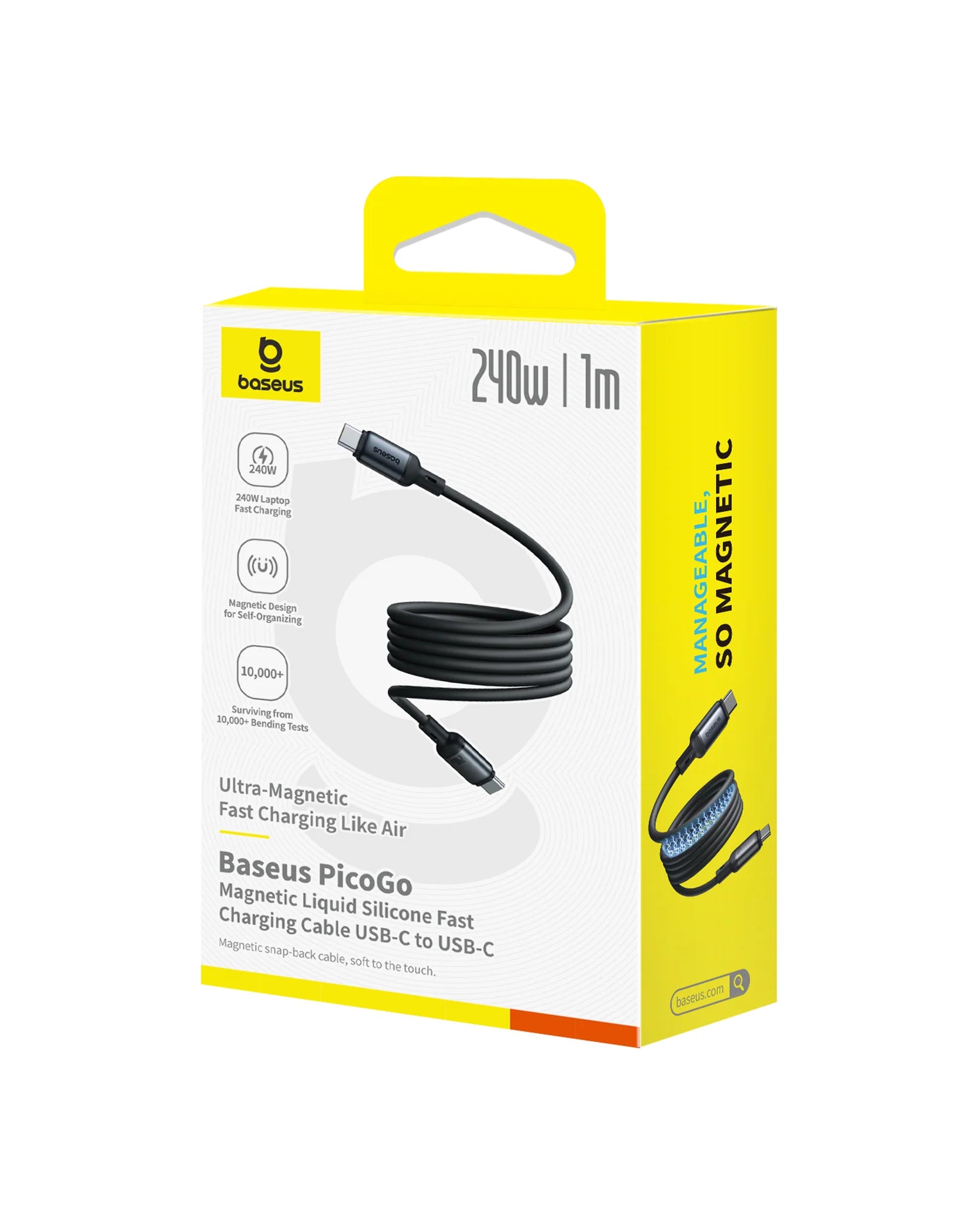 Baseus PicoGo Magnetic USB-C to USB-C Cable 240W
