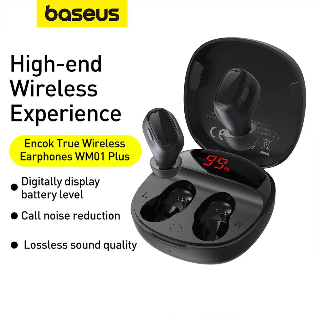 Baseus Encok True Wireless Bluetooth Earphones WM01 Plus