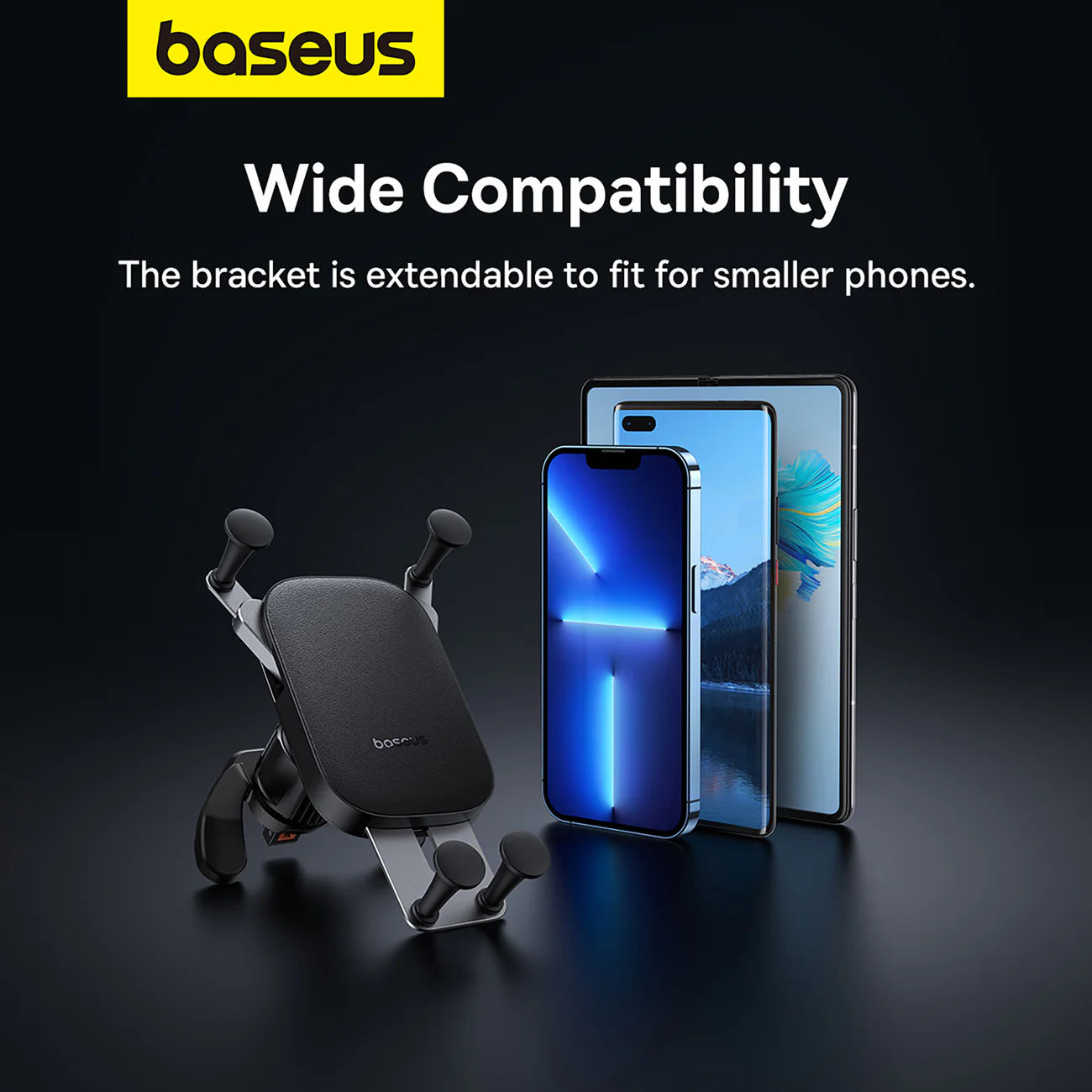 Baseus UltraControl Mega Series Folding Screen Phone Car Mount