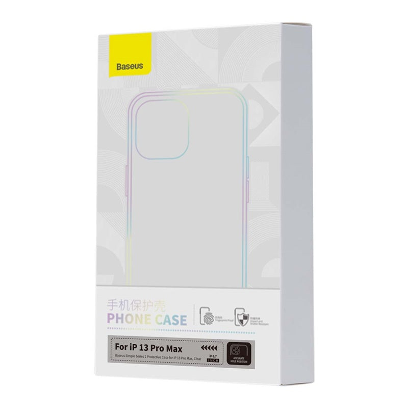 Baseus Simple Series 2 Protective Case for iP 13 Series, Clear