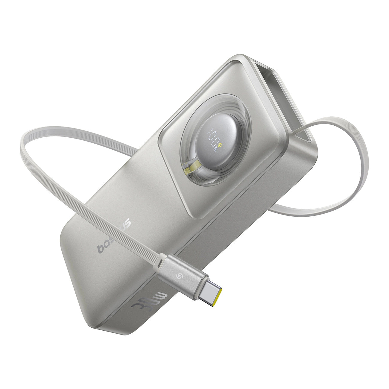 Baseus Free2Pull Power Bank with Retractable Cable 10000mAh 30W