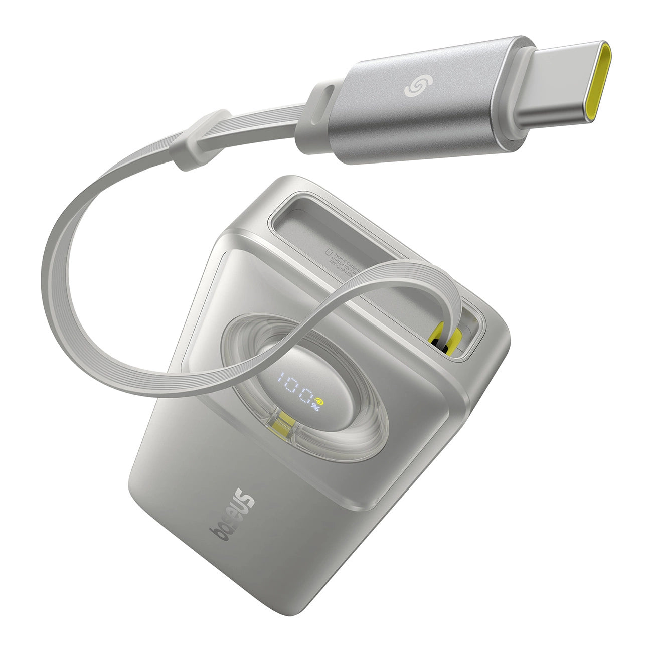 Baseus Free2Pull Power Bank with Retractable Cable 10000mAh 30W