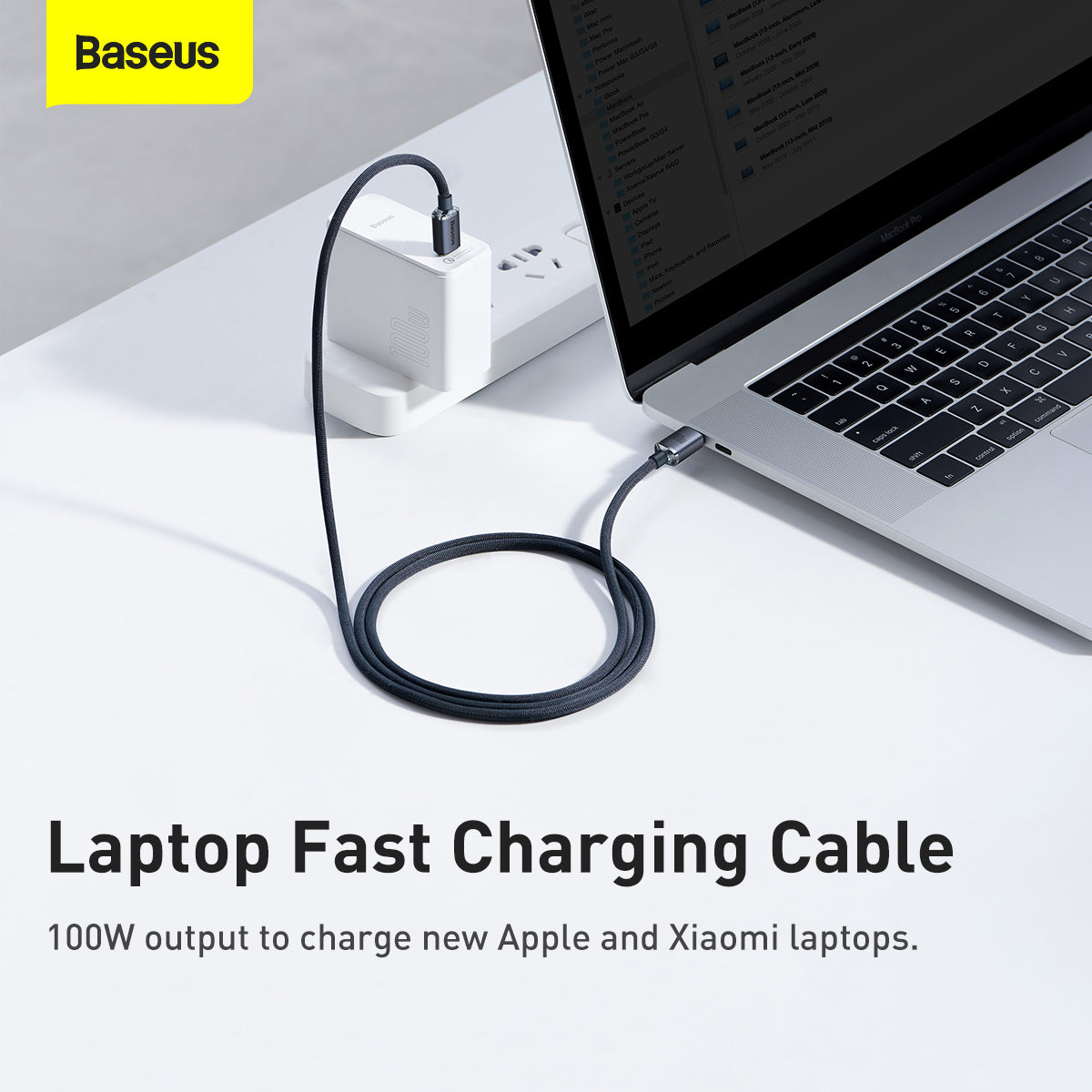 Baseus Crystal Shine Series Fast Charging Data Cable Type-C to Type-C 100W