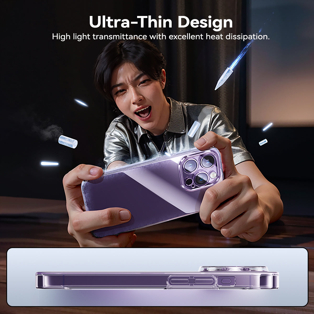 Baseus Lucent Series Phone Case for iP 15 Series