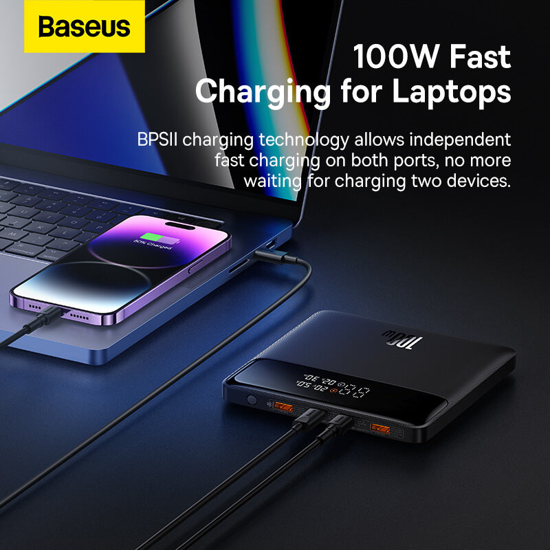 Baseus Blade HD Digital Display Fast Charging Power bank 20000mAh 100W