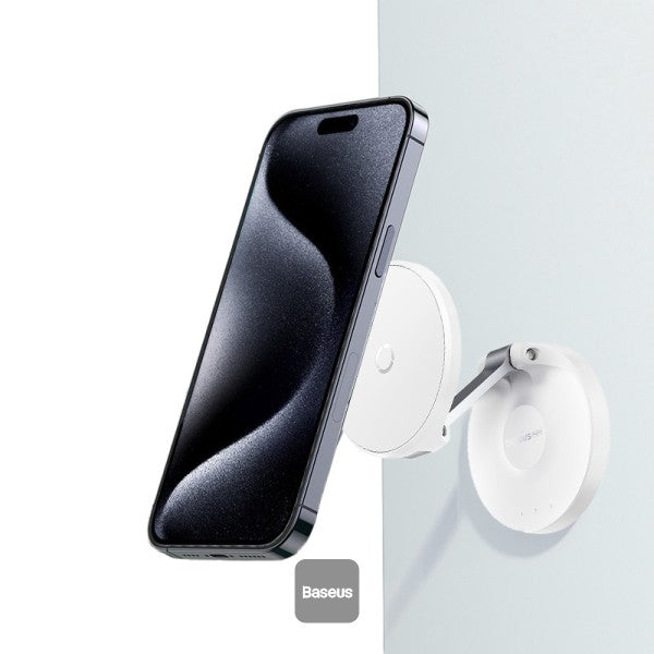 Baseus MagPro Foldable Magnetic Phone Holder 360° Rotatable Adjustable Arm Wall-Mounted Stand