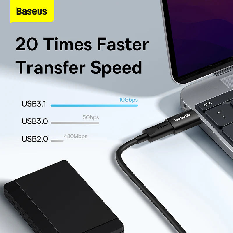 Baseus Ingenuity Series Mini OTG Adaptor USB 3.1 to Type-C