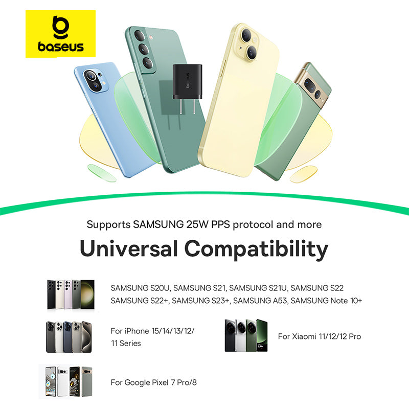 Baseus GaN5 Fast Charger (mini) 1C 25W US