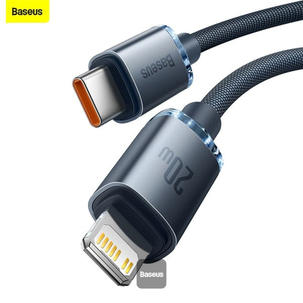 Baseus Crystal Shine Series Fast Charging Data Cable Type-C to iP 20W