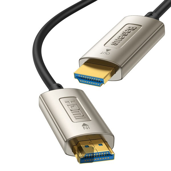 Baseus High Definition Series, Optic Fiber HDMI To HDMI 4K Adapter Cable 15M