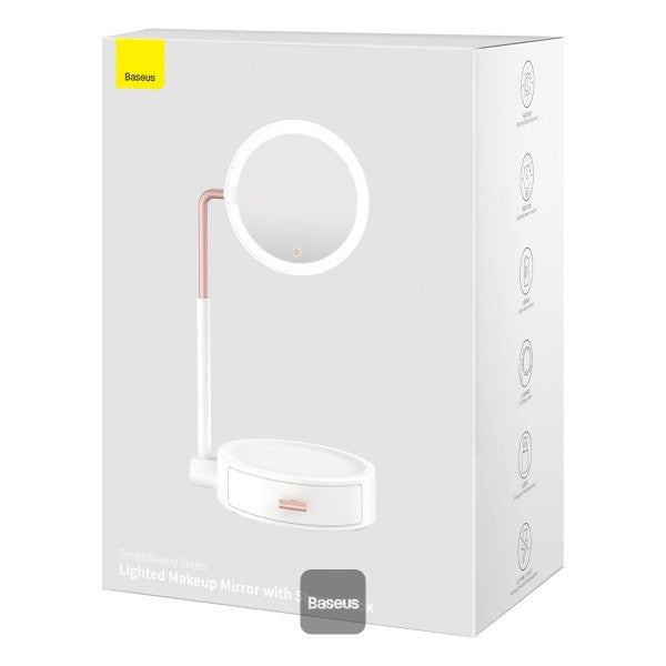 Baseus Smart Beauty Series Lighted Makeup Mirror With Storage Box