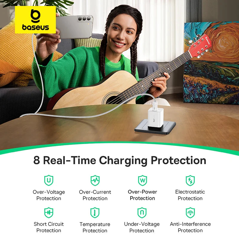 Baseus GaN5 Fast Charger (mini) 1C 25W US