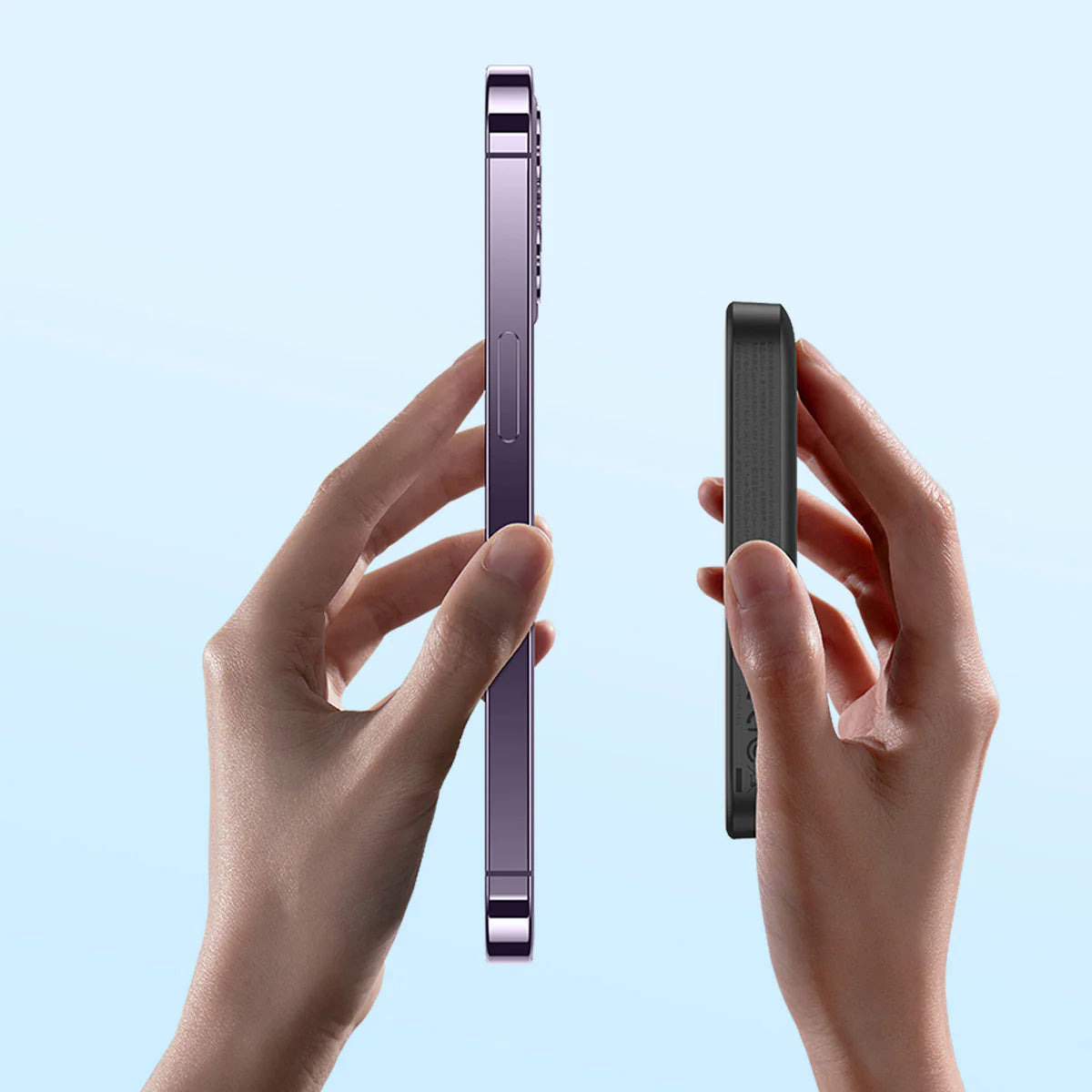 Baseus Magnetic Mini Wireless Fast Charge Power Bank 10000mAh 20W (With Baseus Simple Type-C to Type-C(20V/3A)30cm black)