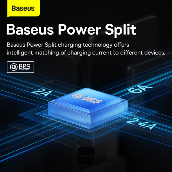 Baseus Flash Series 2 Two-for-three Charging Cable U+C to M+L+C 100W 1.2m