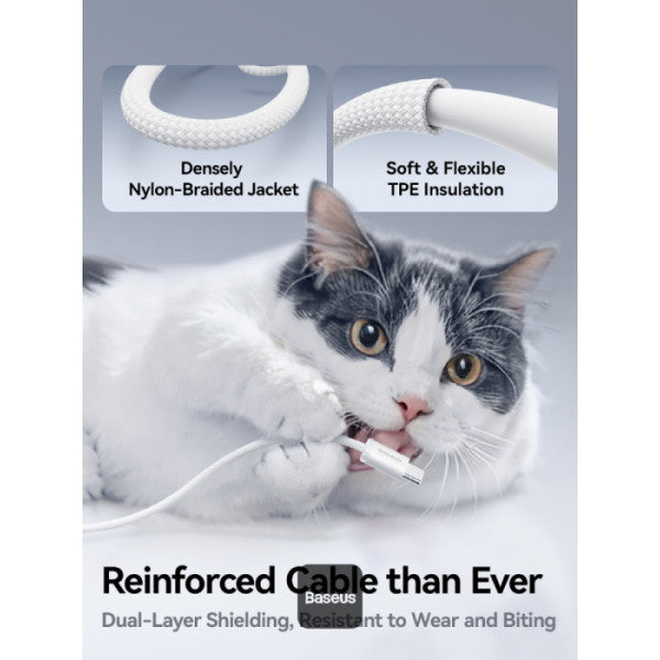 Baseus Dynamic 4 Series Type-C to Type-C Cable - 100W PD Fast Charging