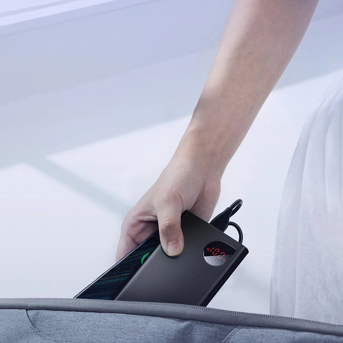 Baseus Adaman Metal Digital Display Quick Charge Power Bank 10000mAh 22.5W(2021 Editon)