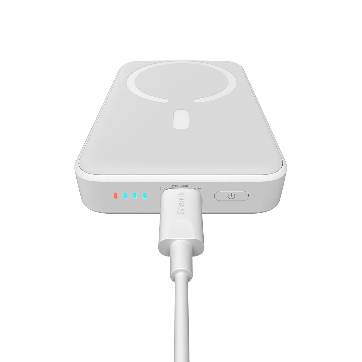 Baseus Magnetic Mini Wireless Fast Charge Power Bank 10000mAh 20W (With Baseus Simple Type-C to Type-C(20V/3A)30cm black)