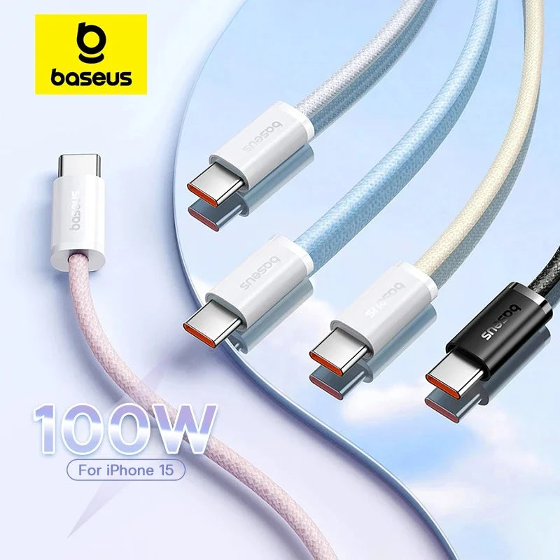 Baseus Dynamic 3 Series Fast Charging Data Cable Type-C to Type-C 100W