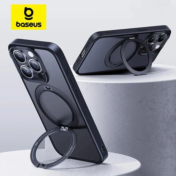 Baseus SkyRing Series Magnetic Phone Case with Stand for iP 16 Series