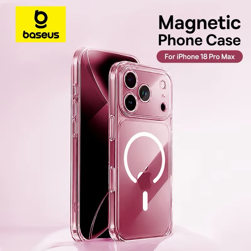 Baseus Crystal Slim Phone Case for iPhone 18 Series