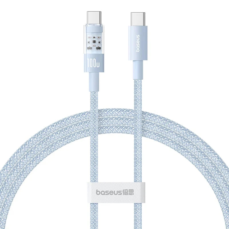 Baseus Gem Fast-Charging Data Cable USB-C to USB-C 100W