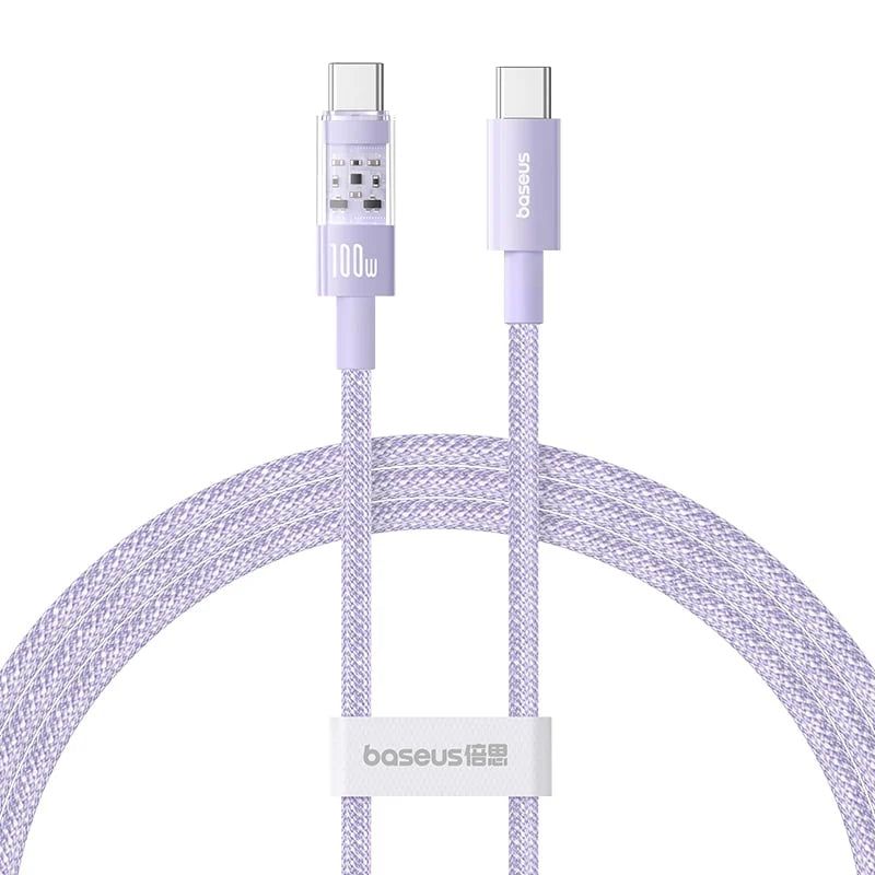 Baseus Gem Fast-Charging Data Cable USB-C to USB-C 100W