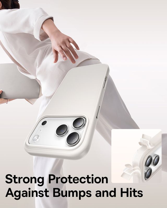 Baseus Colorful Liquid Silicone Magnetic Case for iPhone 17 Series