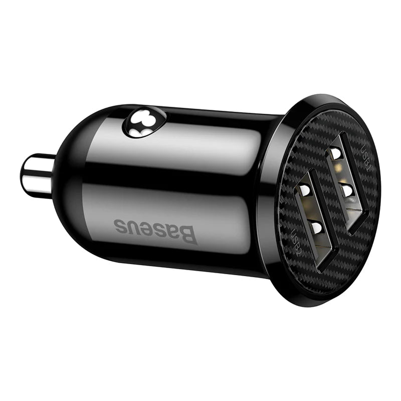 Baseus Grain Pro Car Charger (Dual USB 4.8A )