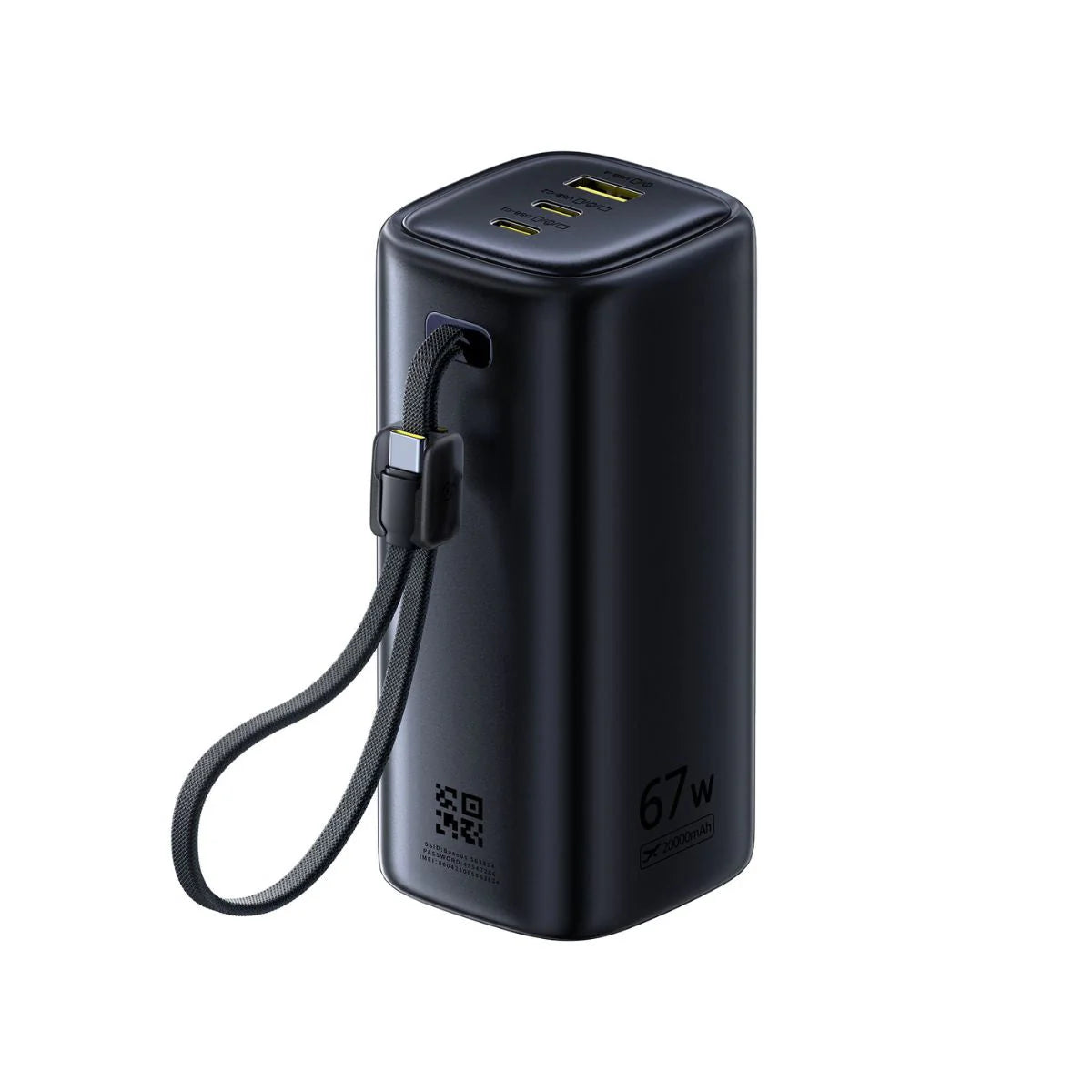 Baseus EnerGeek GX11 MiFi Portable WiFi Power Bank 20000mAh 67W