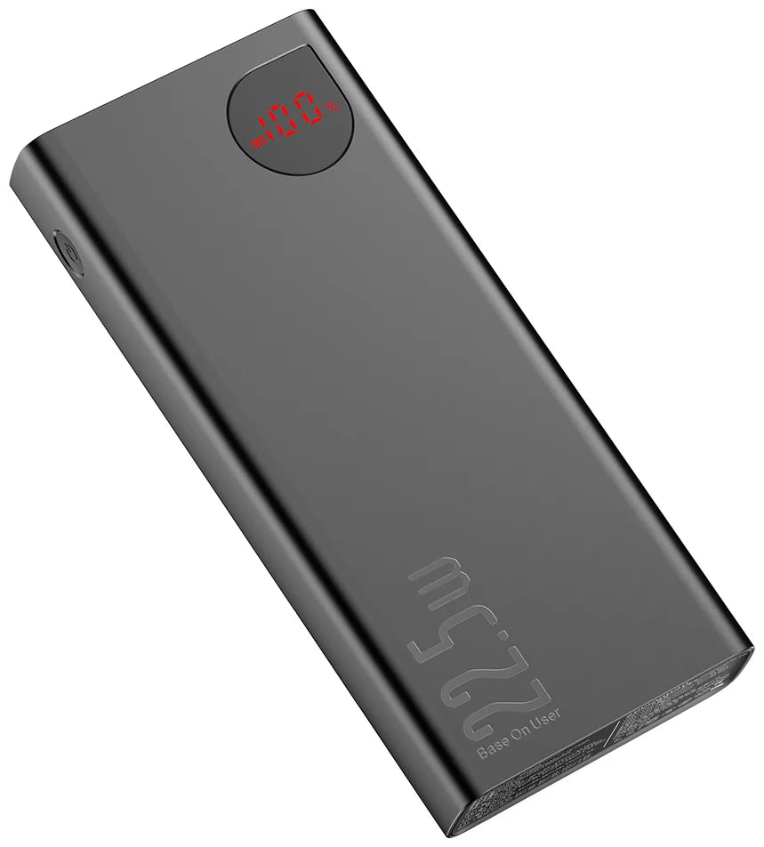 Baseus Adaman Metal Digital Display Quick Charge Power Bank 20000mAh 22.5W(2021 Editon)