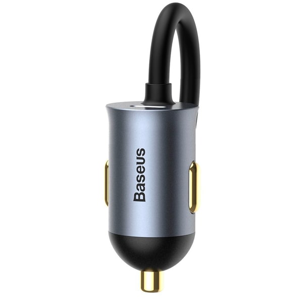 Baseus Share Together PPS Multi-Port Fast Charging Car Charger With Extension Cord 120W 2U+2C