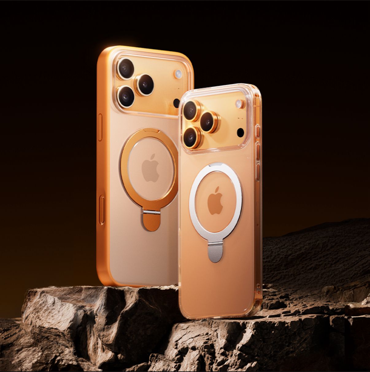 Baseus HoopRing Magnetic Phone Case with Stand for iPhone 17 Series