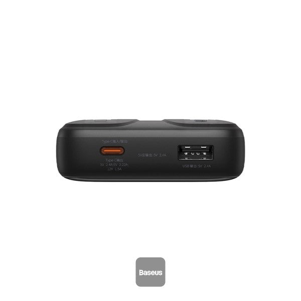 Baseus Comet Series Dual-Cable Digital Display Fast Charge Power Bank 10000mAh 22.5W (With Simple Series Charging Cable USB to Type-C 30cm)