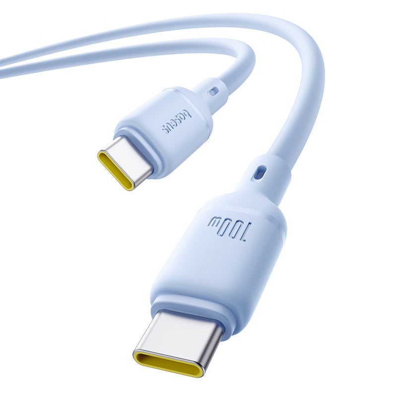 Baseus Silky Series Fast Charging Data Cable Type-C to Type-C 100W
