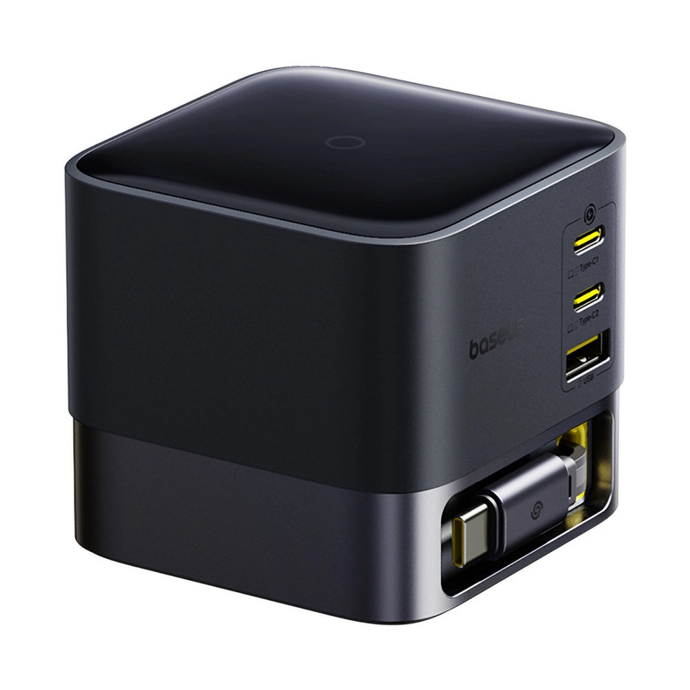 Baseus Super GaN Desktop Charger with Retractable Cable 3C+U 100W EU