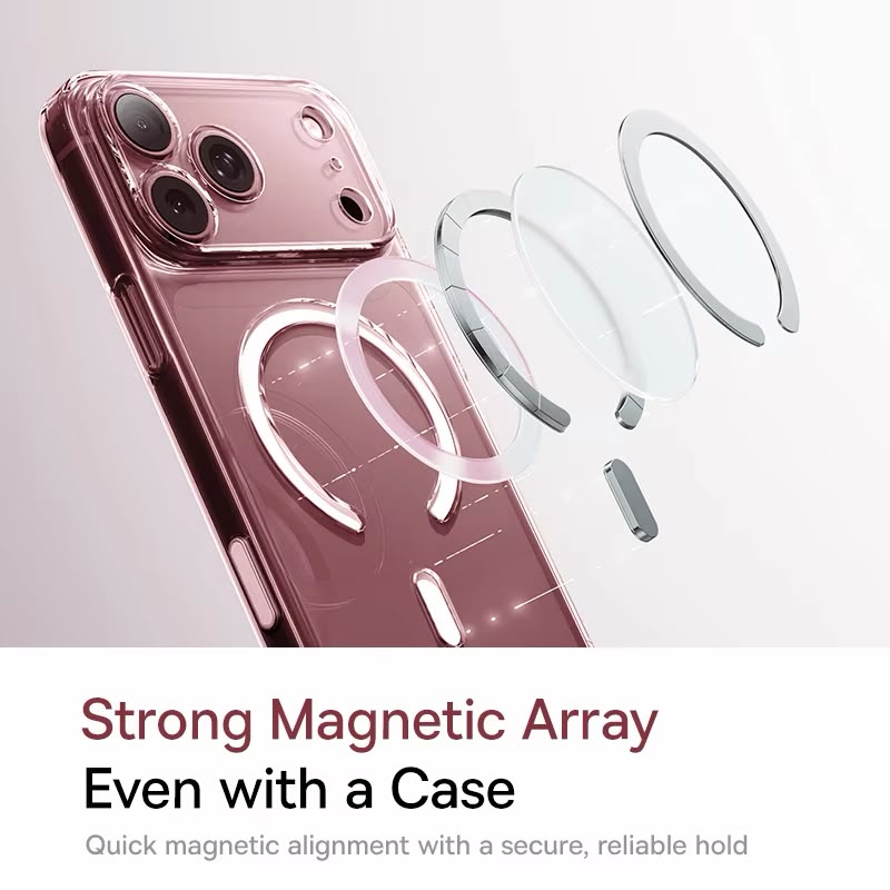 Baseus Crystal Slim Phone Case for iPhone 18 Series