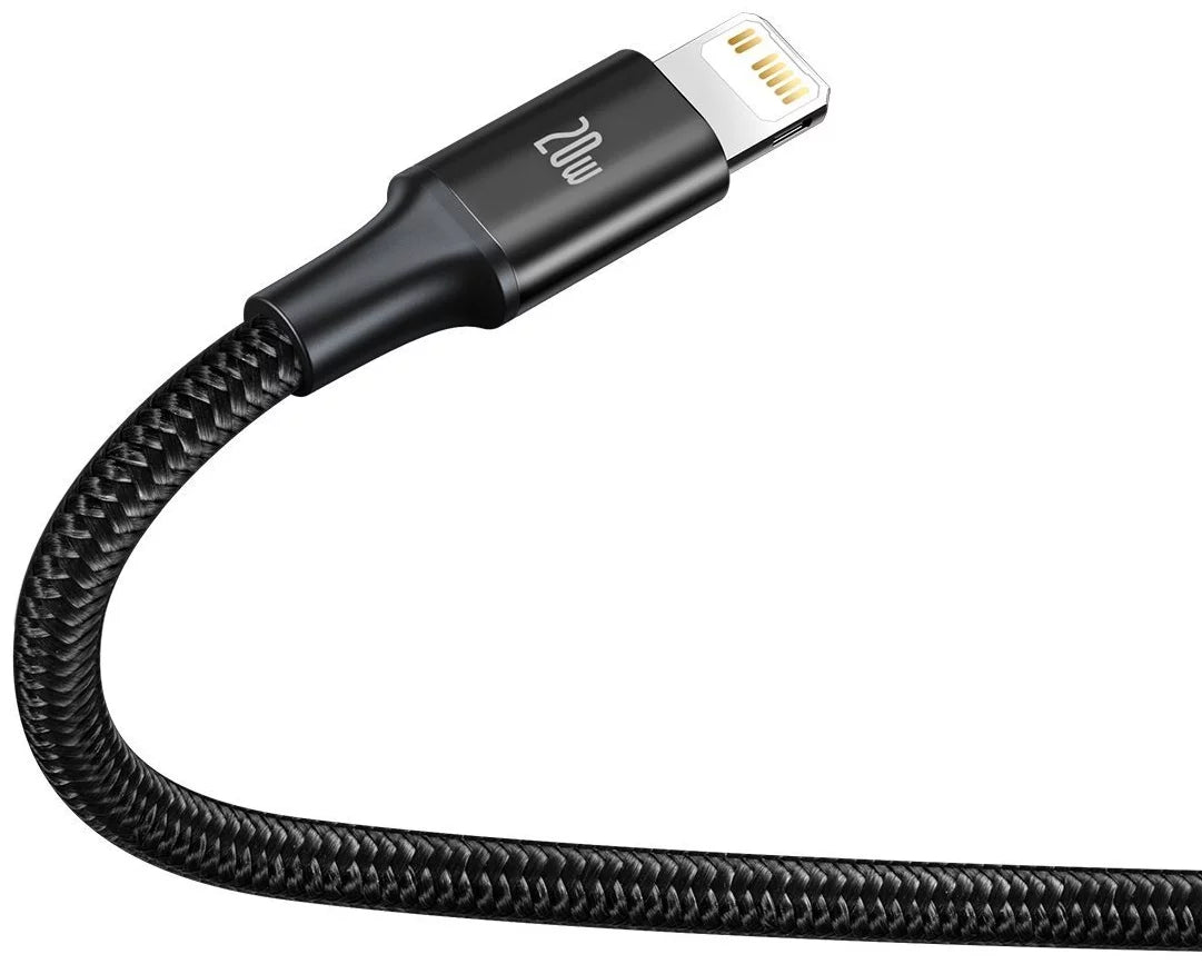Baseus Rapid Series 3-in-1 Fast Charging Data Cable Type-C to C+L+C PD 20W 1.5m