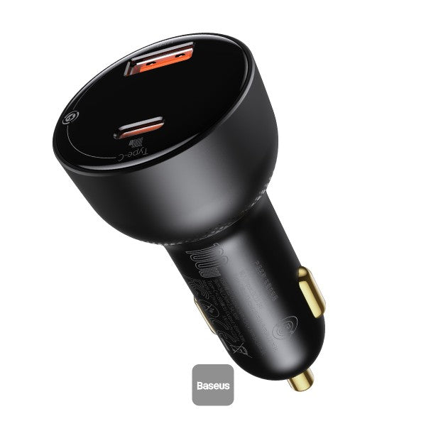 Baseus Superme Digital Display PPS Dual Quick Charger Car Charger
