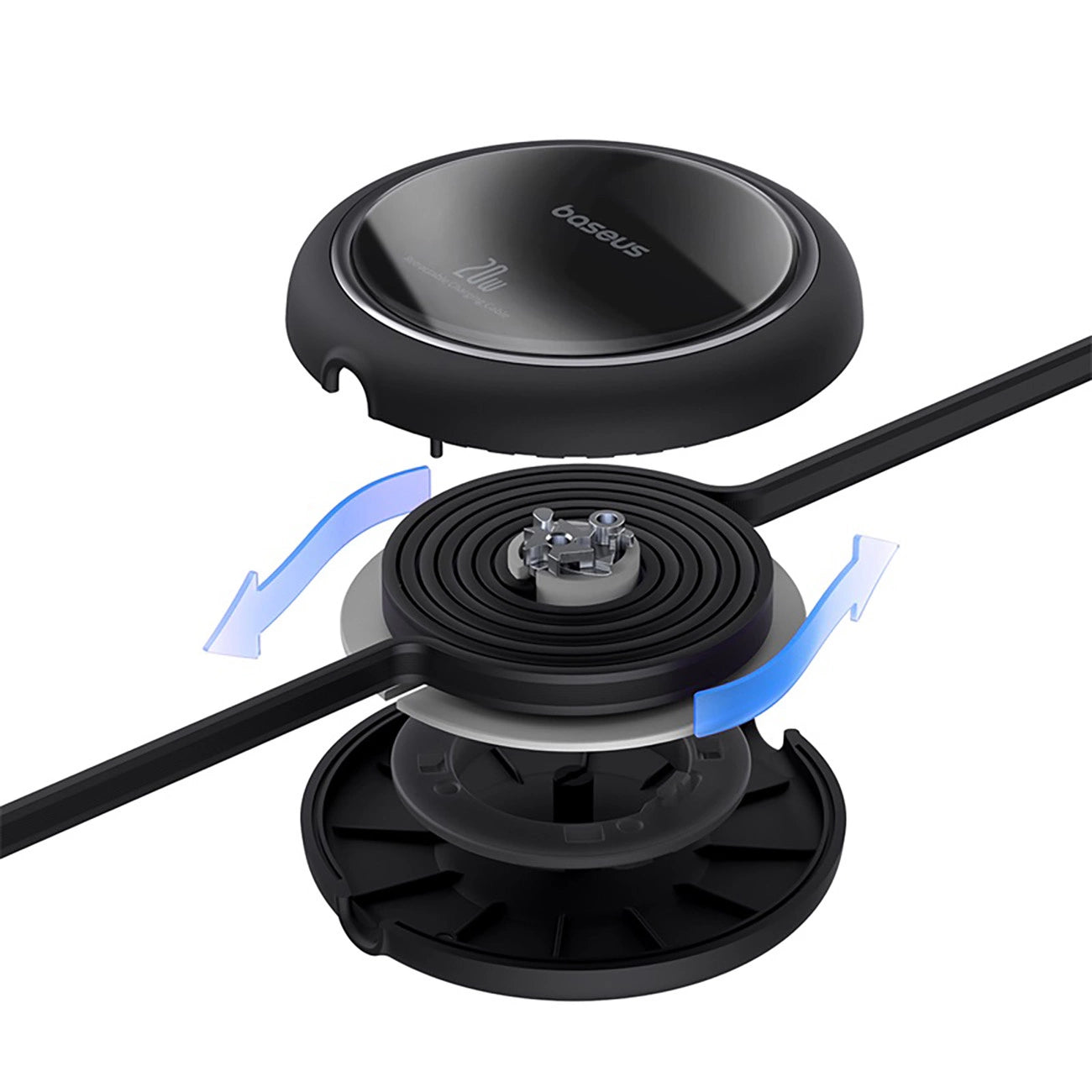 Baseus Free2Pull Retractable Charging Cable USB-C to iP