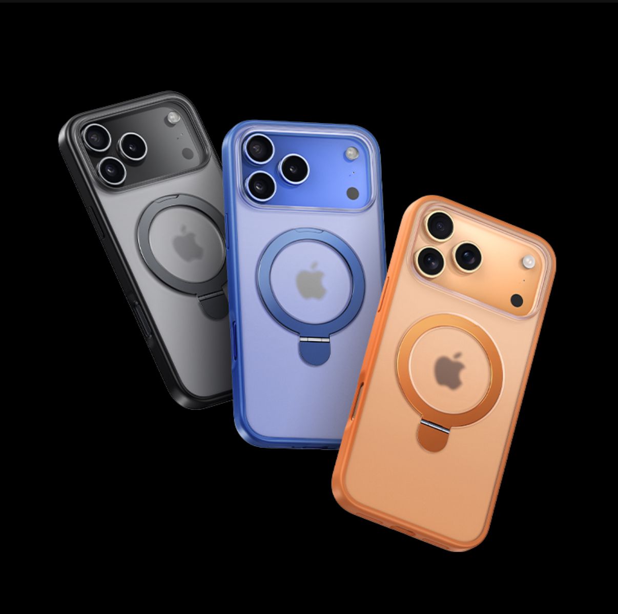 Baseus HoopRing Magnetic Phone Case with Stand for iPhone 17 Series